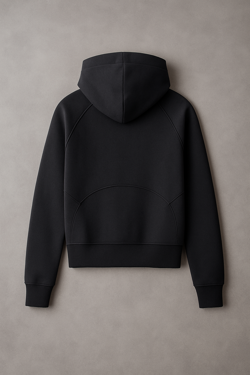 Cropped Half-Zip Hoodie